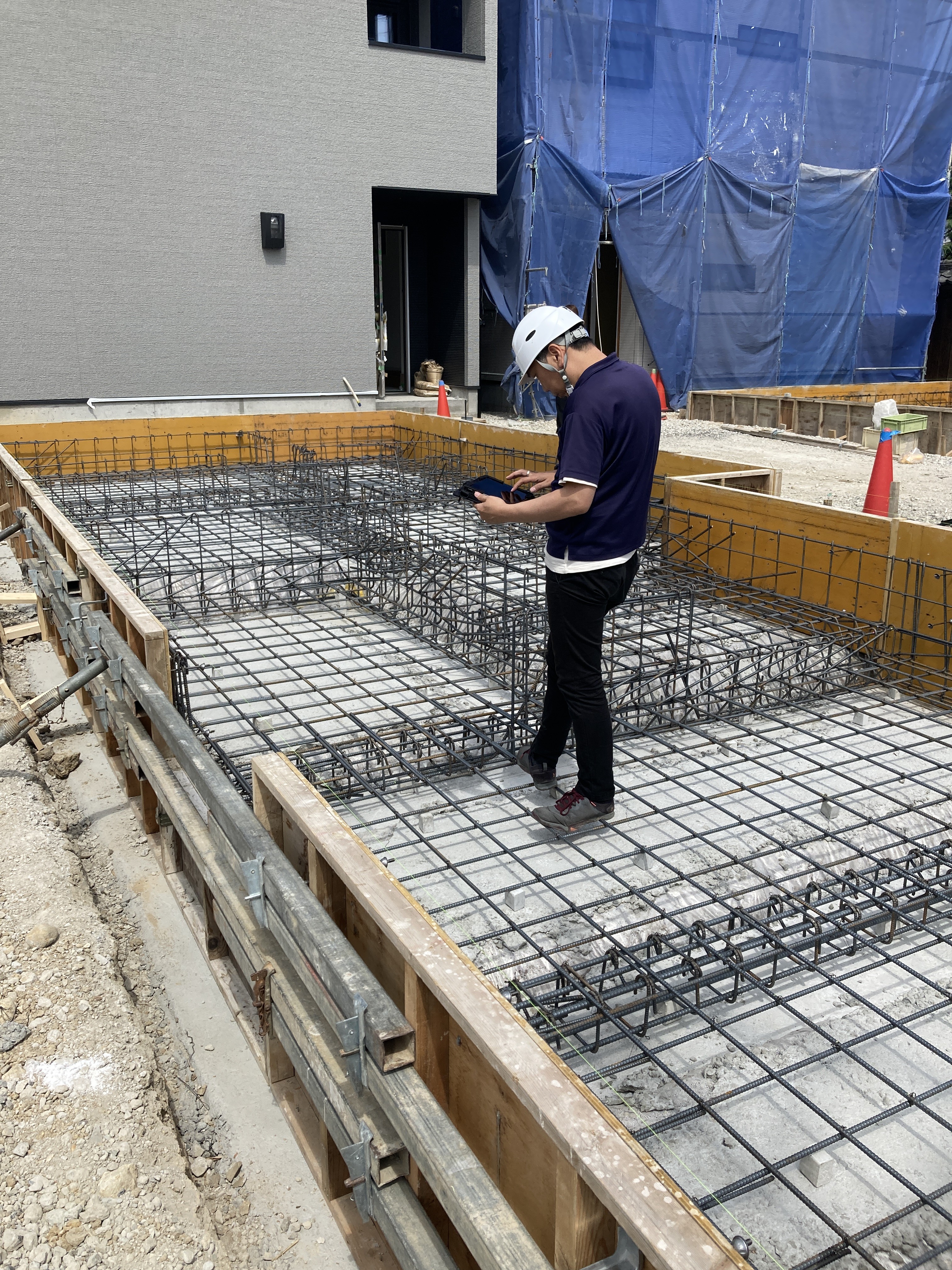 基礎配筋画像(モーダル)