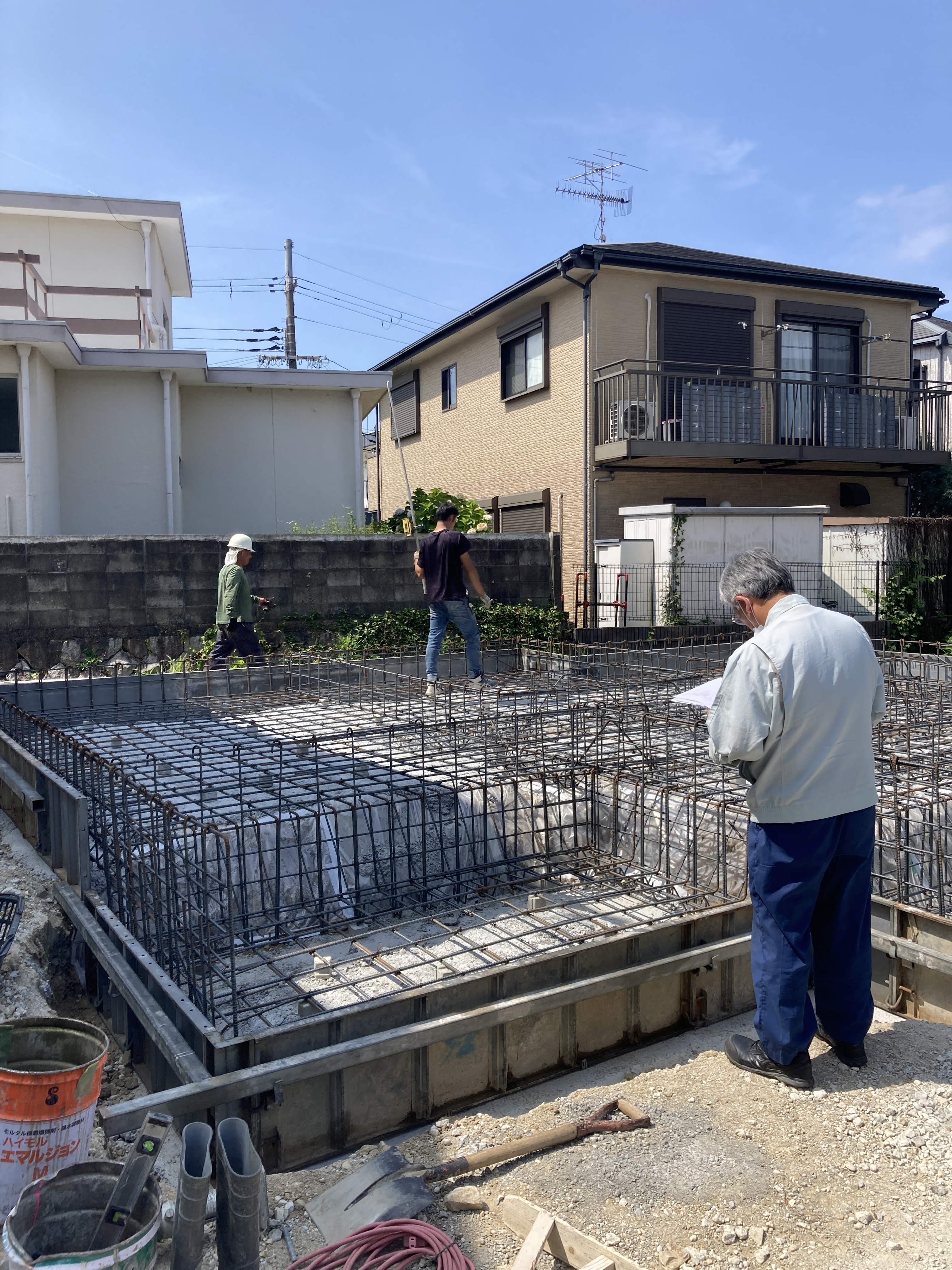 基礎配筋画像(モーダル)