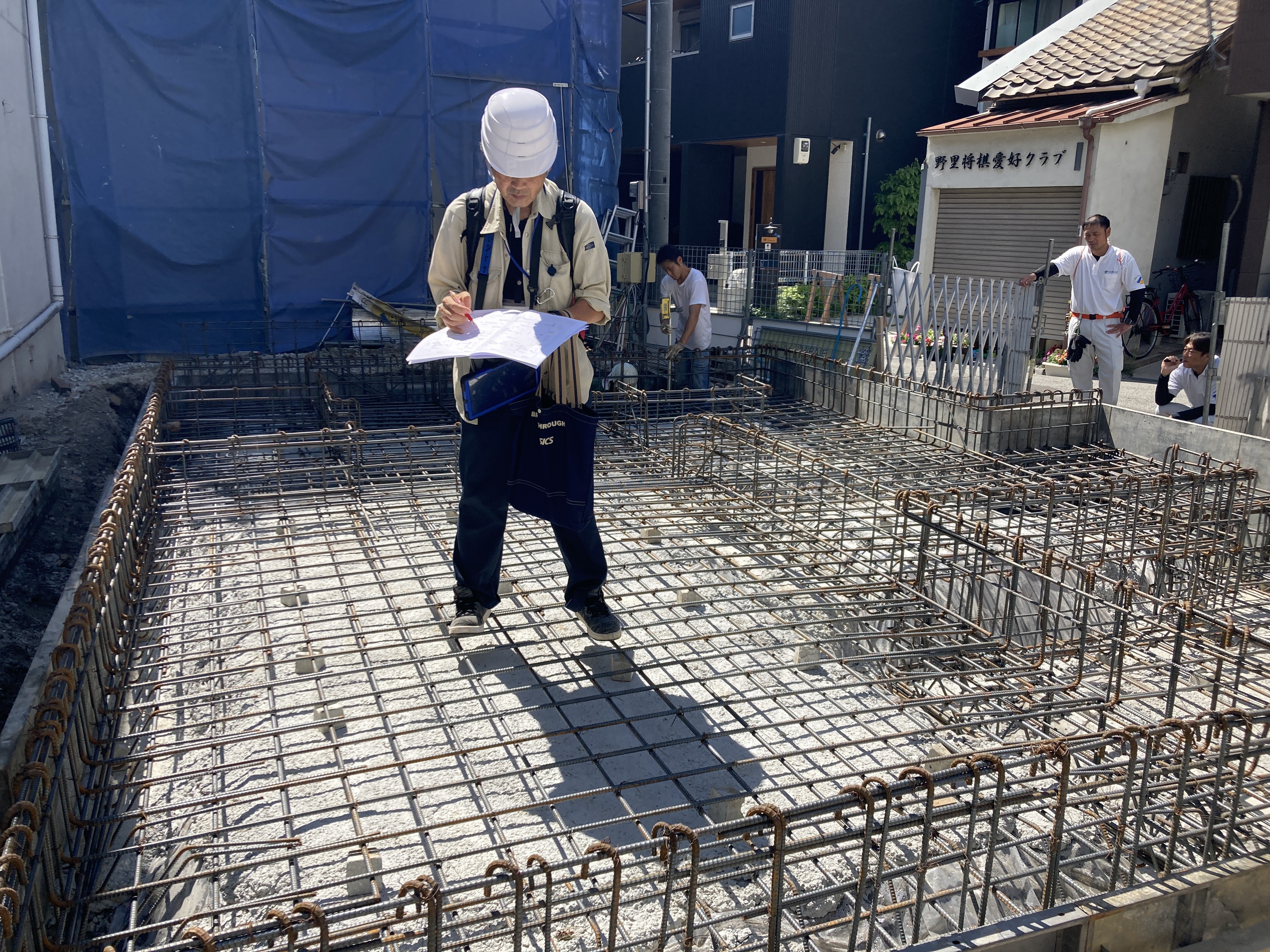 基礎配筋画像(モーダル)