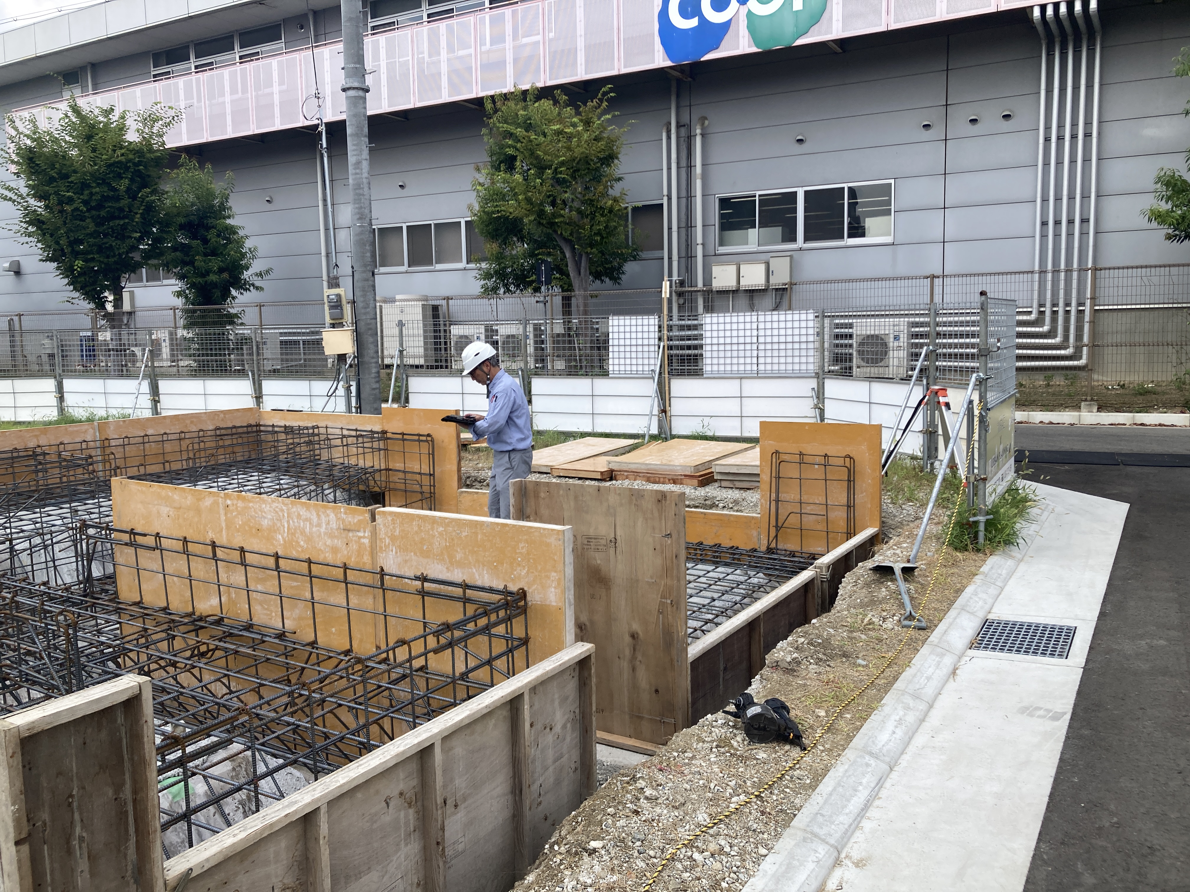 基礎配筋画像(モーダル)