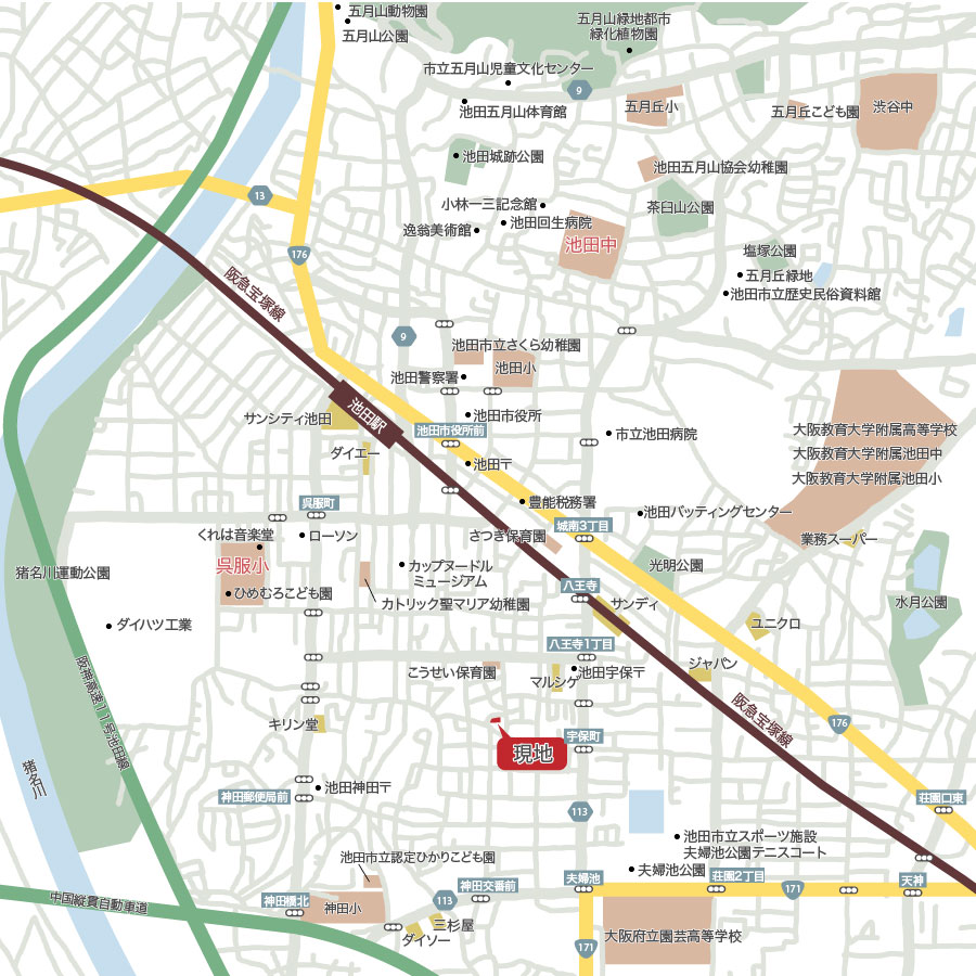 アクセスマップ