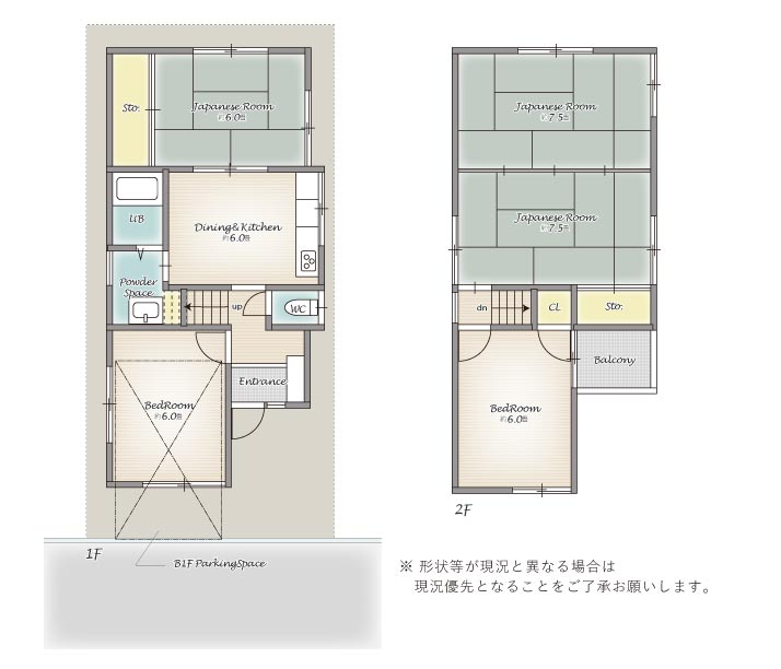 区画図