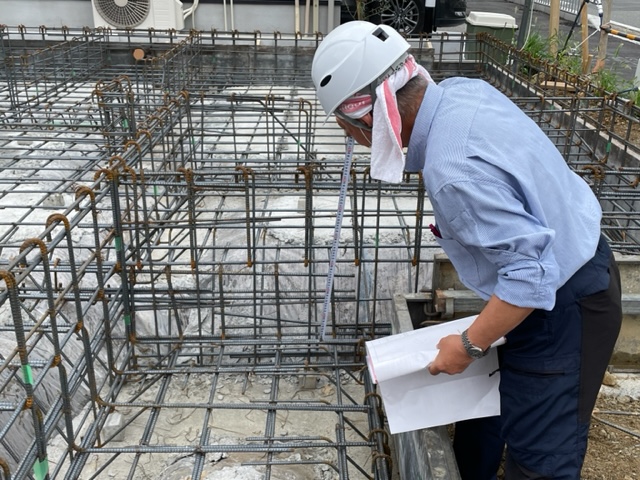 基礎配筋画像