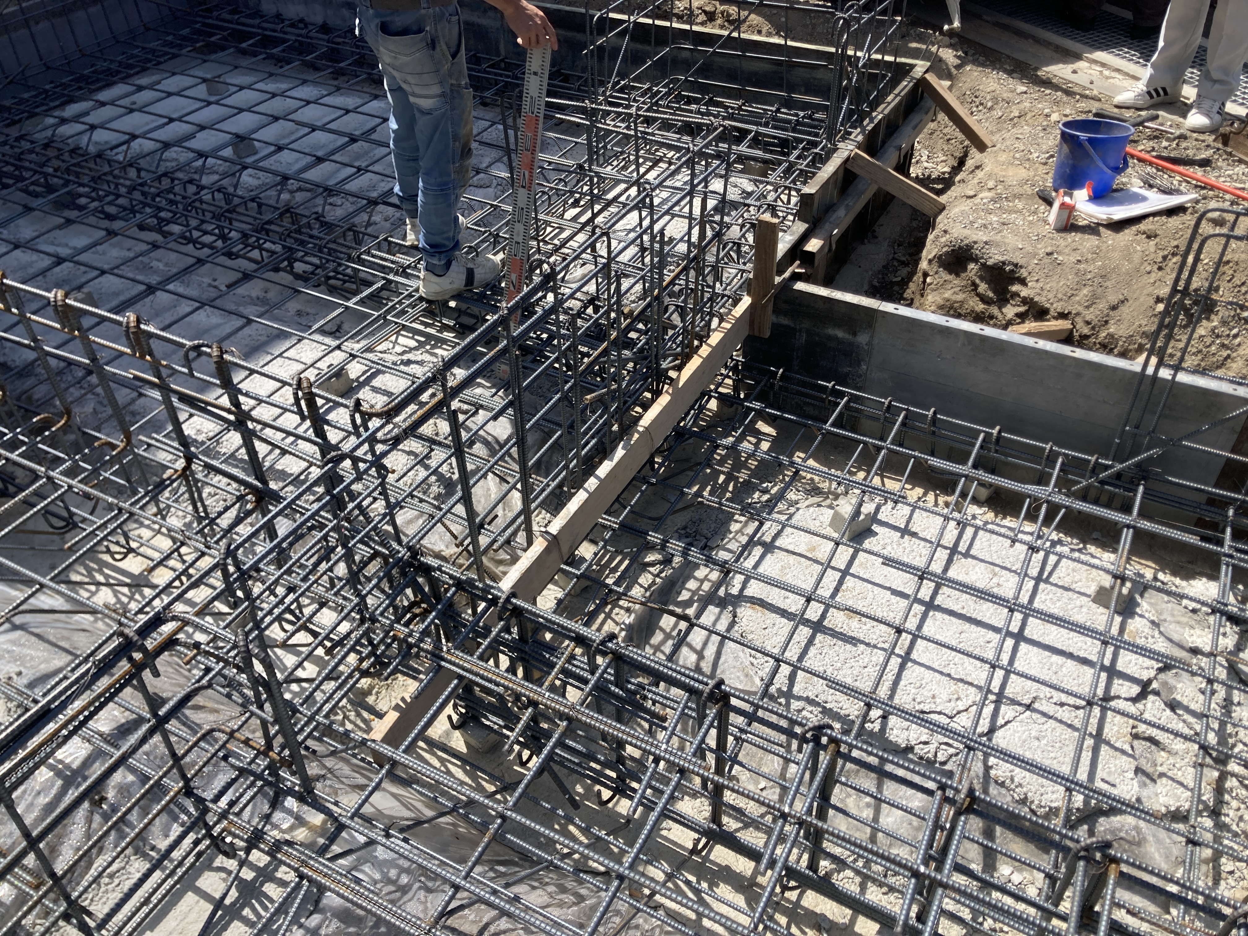 基礎配筋画像