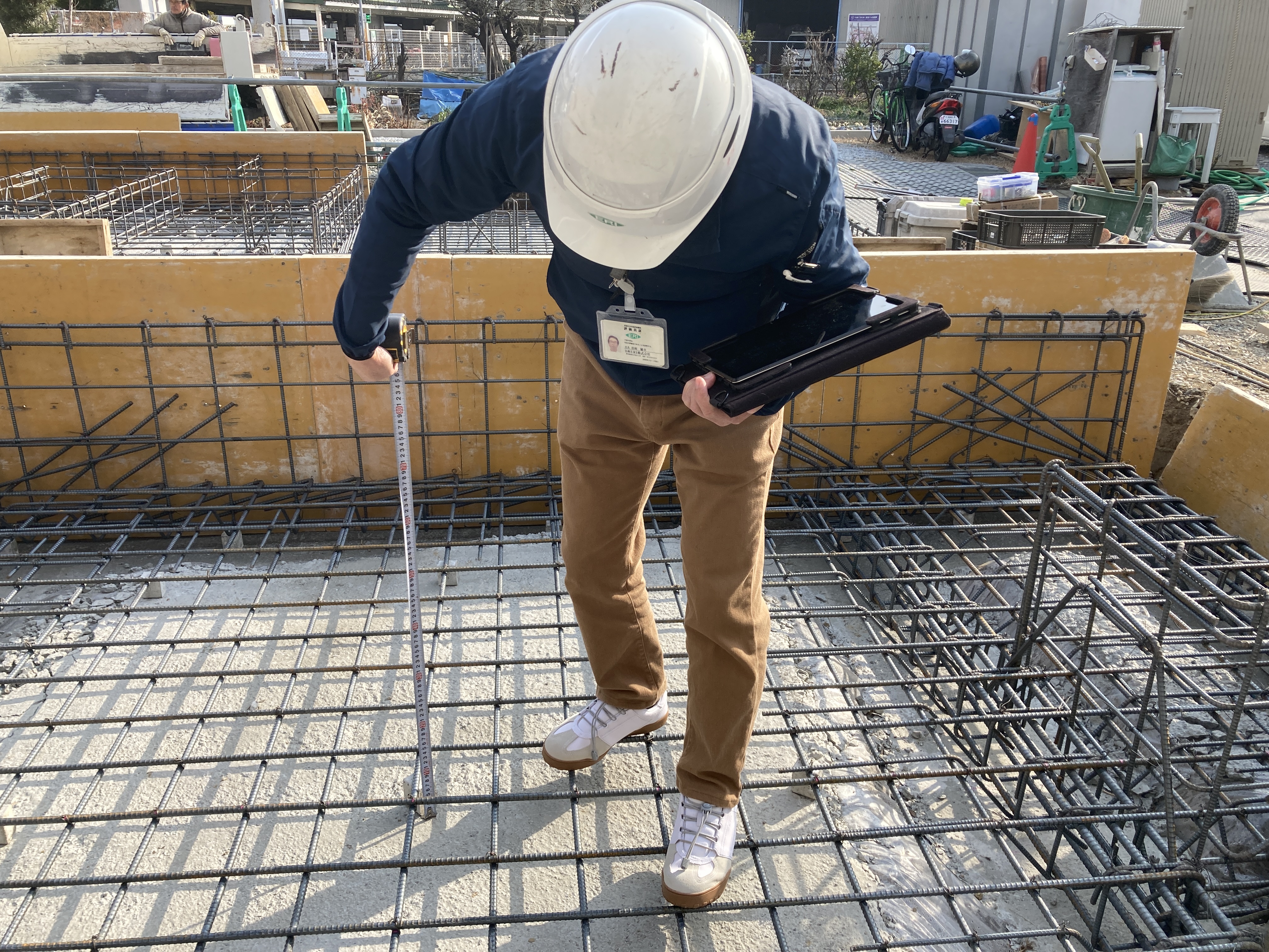 基礎配筋画像