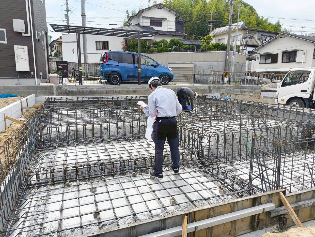 基礎配筋画像