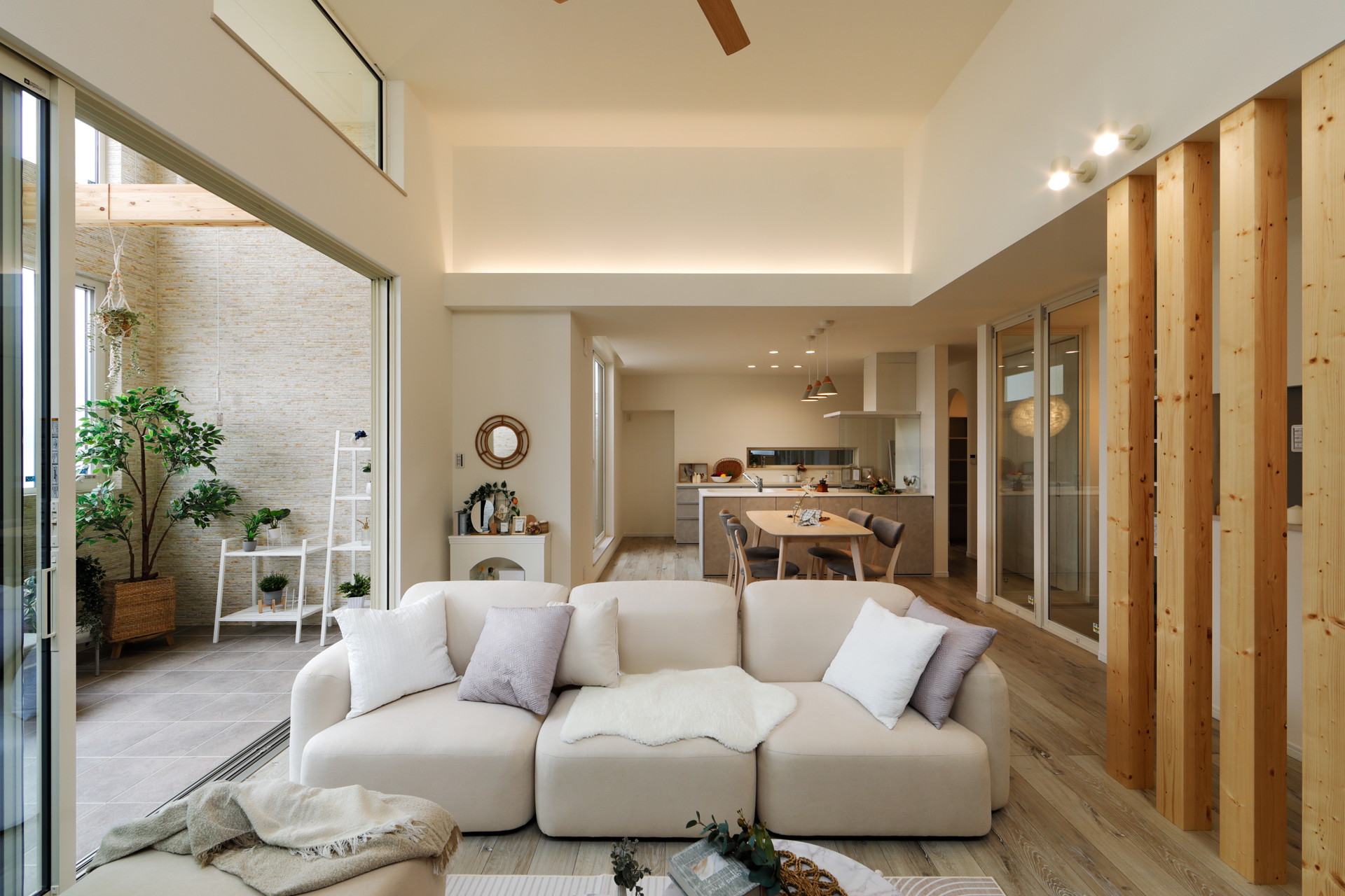 maison terrace -陽だまりテラスのある家-